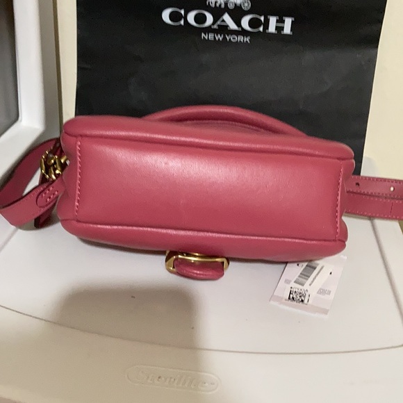 Coach Tabby shoulder bag 18  Rouge pillow  leather - Picture 6 of 13